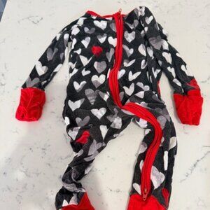 Little Sleepies Valentines Day Zippy